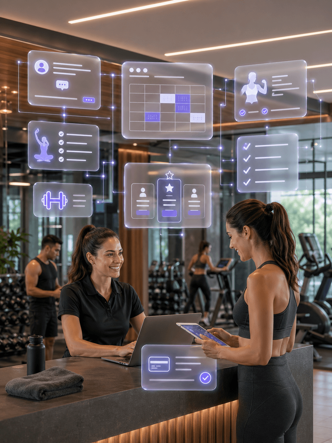 IA comercial da Expert IA aplicada a academias