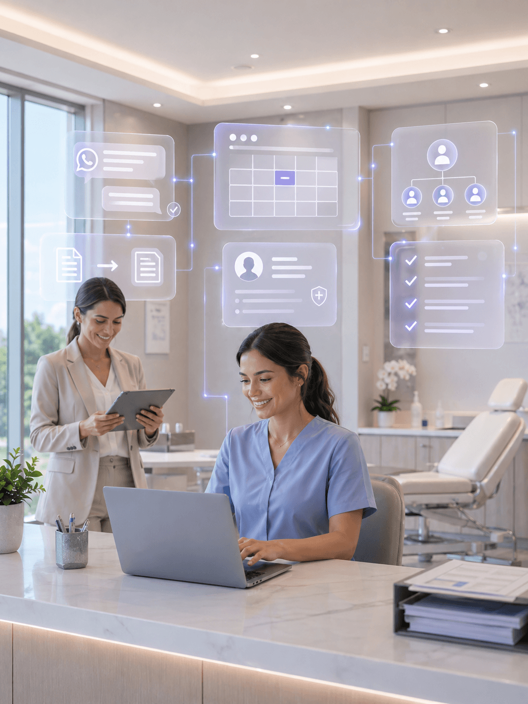IA comercial da Expert IA aplicada a consultórios
